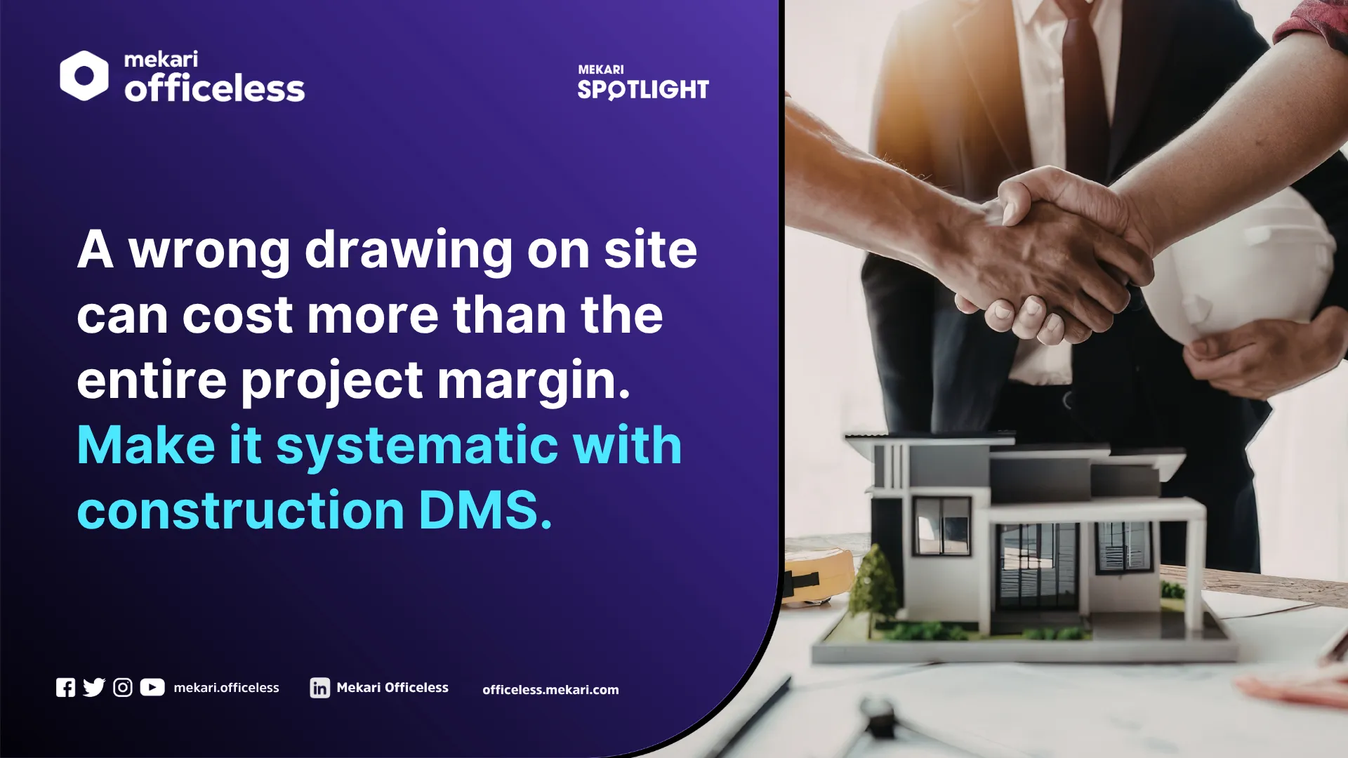 Mekari Officeless Construction Document Management System