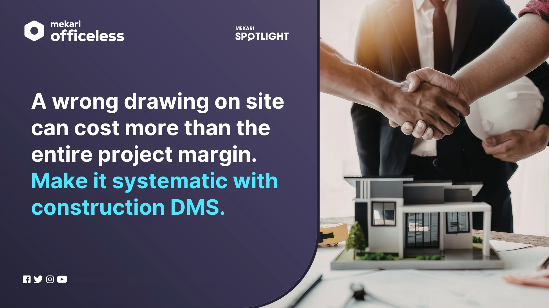 mekari officeless construction DMS featured image