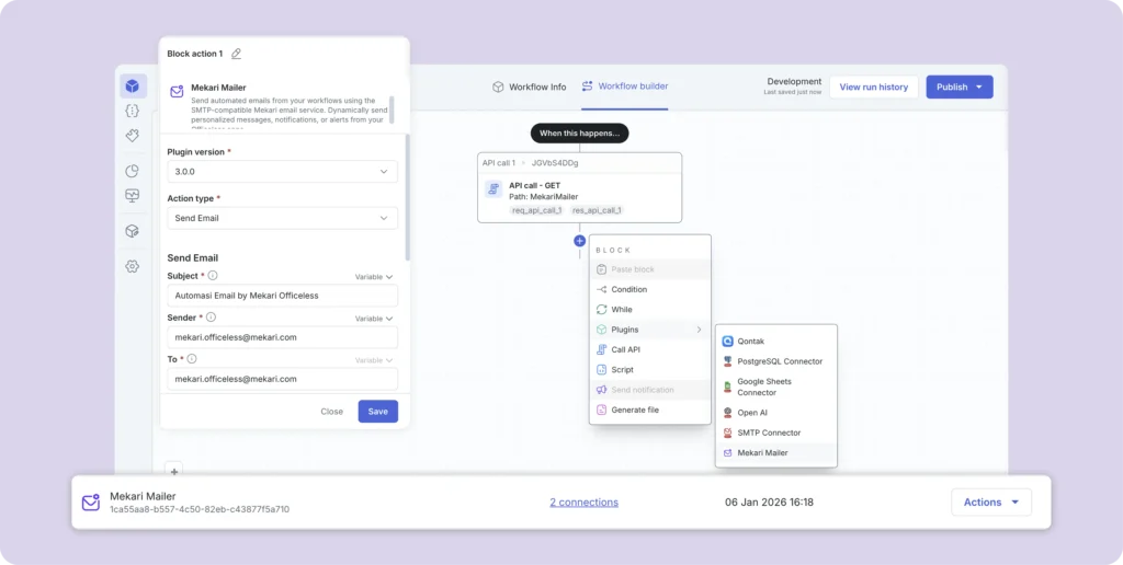 Mekari Officeless Mekari Mailer Plugin