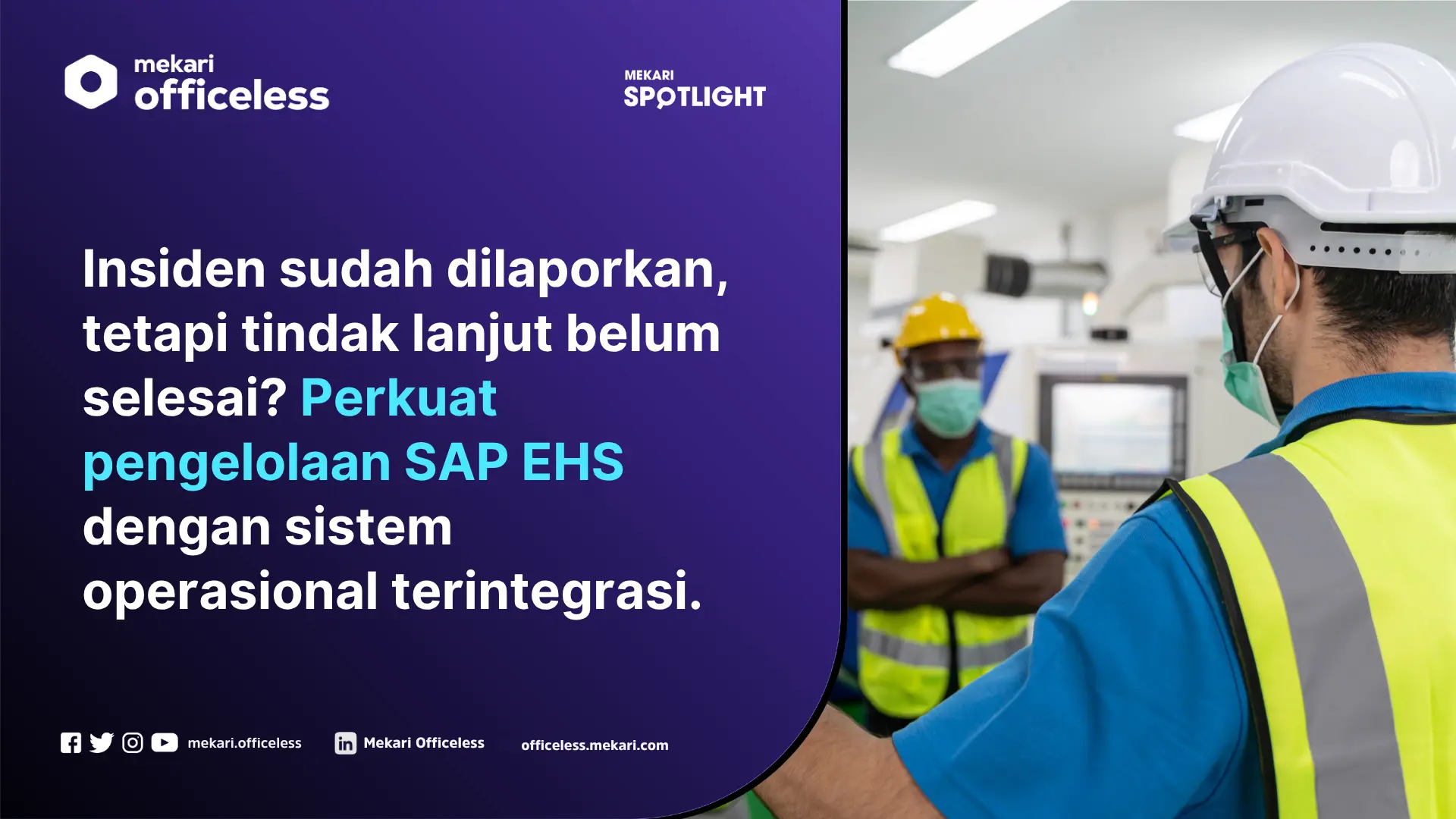 SAP EHS: Panduan Health, Safety, dan Environment Management